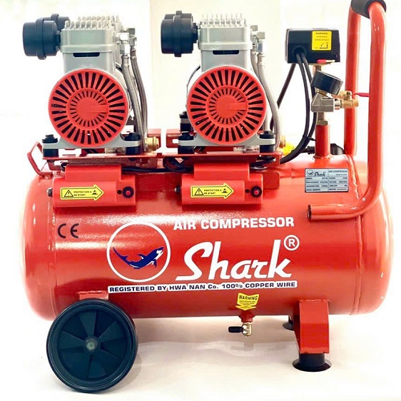 Máy nén khí không dầu 50 lít rẻ nhất shark cnt50