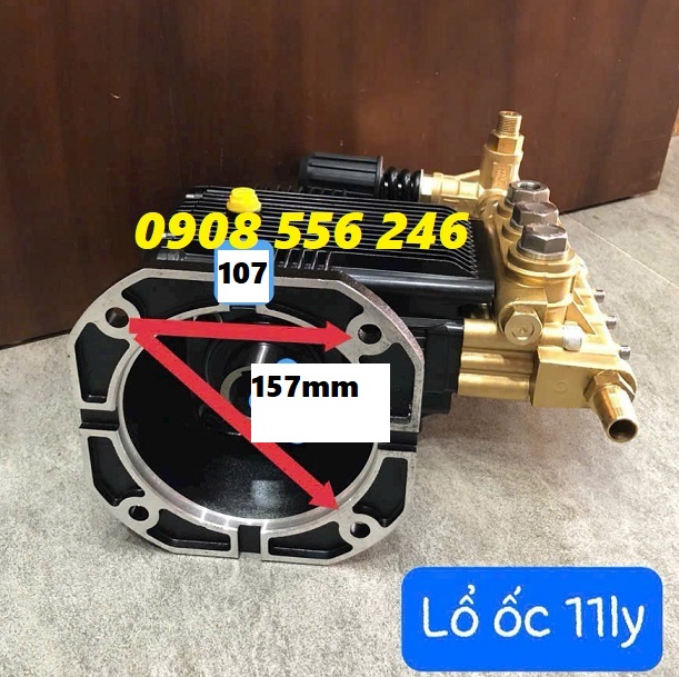 Đầu rửa xe cao áp 10hp stellato st-7525