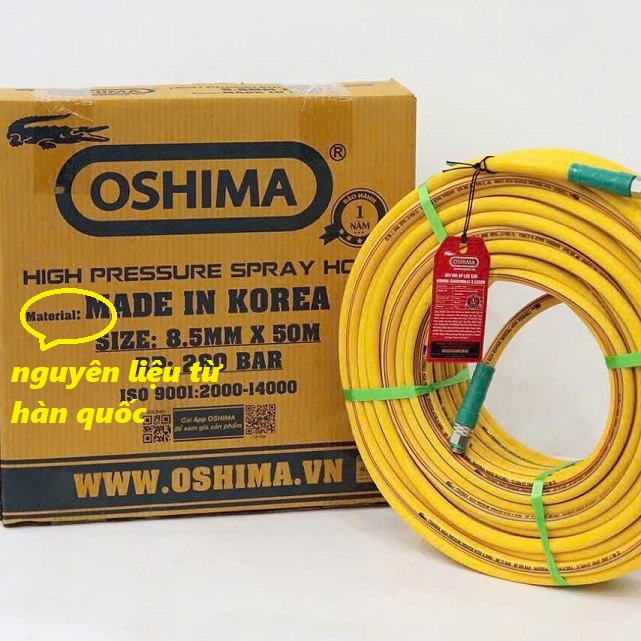 Dây hơi oshima cá sấu 8.5mm
