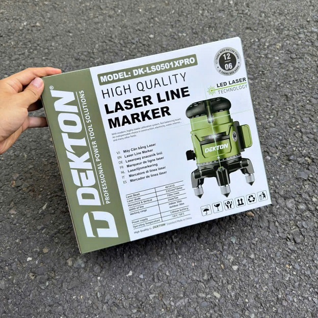 máy laser dekton dk-ls0501xpro có remote
