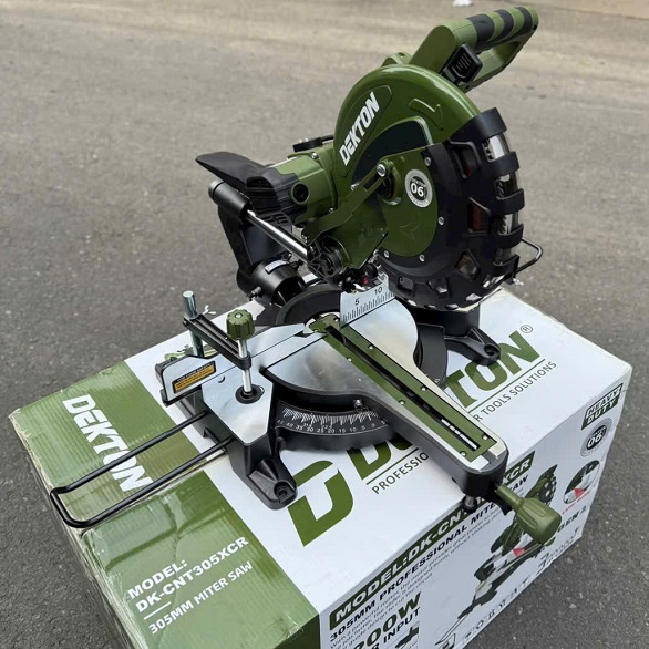 Máy cắt nhôm trượt dekton dk-cnt305xcr dây curoa có nghiêng