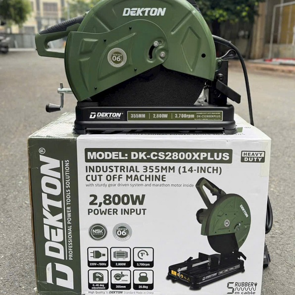 Máy cắt bàn dekton 2800w dk-cs2800plus