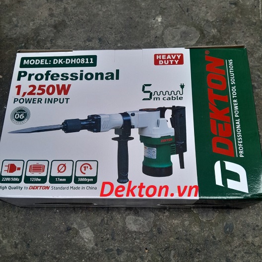 Máy đục dekton 17 ly dk-hd0811