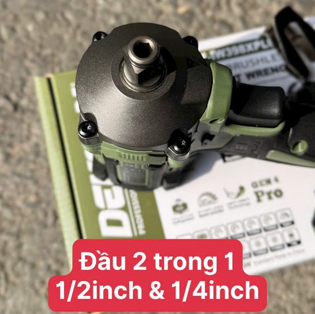 Máy siết bulong dùng pin dekton m21-iw398x plus