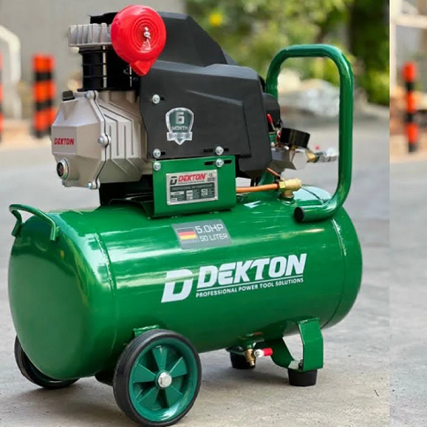 Máy bơm hơi có dầu dekton ac50dr