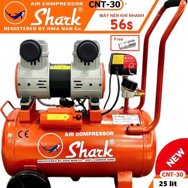 MÁY NÉN KHÍ KHÔNG DẦU SHARK 30L CNT-30
