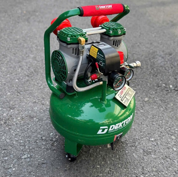 Máy nén khí 10 lít không dầu dekton dk-ac2910sw
