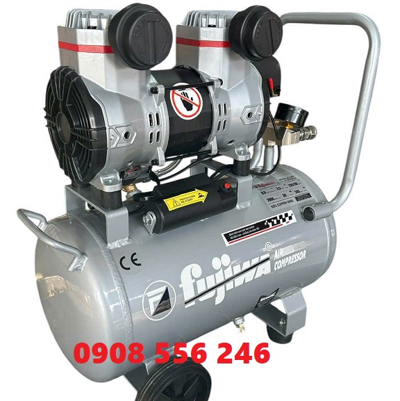 máy bơm hơi bình nhôm fujiwa al-25f không dầu
