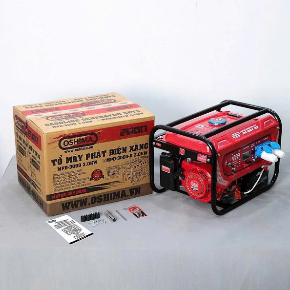 Máy phát điện oshima mpd-3000 có đề 3kw