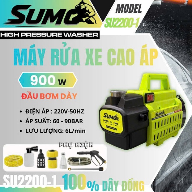 máy rửa xe sumo su2200-1
