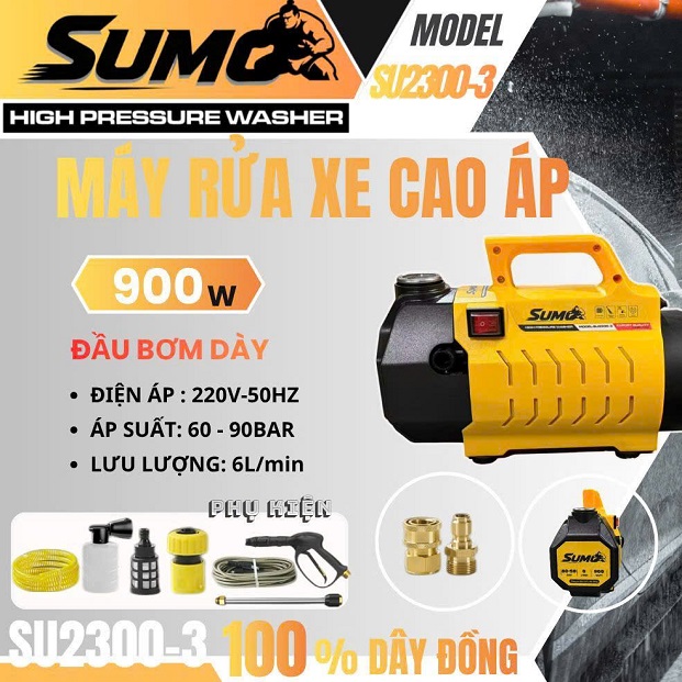 Máy rửa xe sumo 2300-3