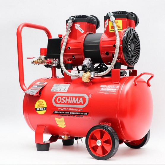 máy nén khí Oshima Không dầu 30 lít